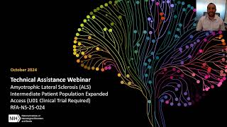 Technical Assistance Webinar RFA-NS-25-024: NINDS ALS Expanded Access Program