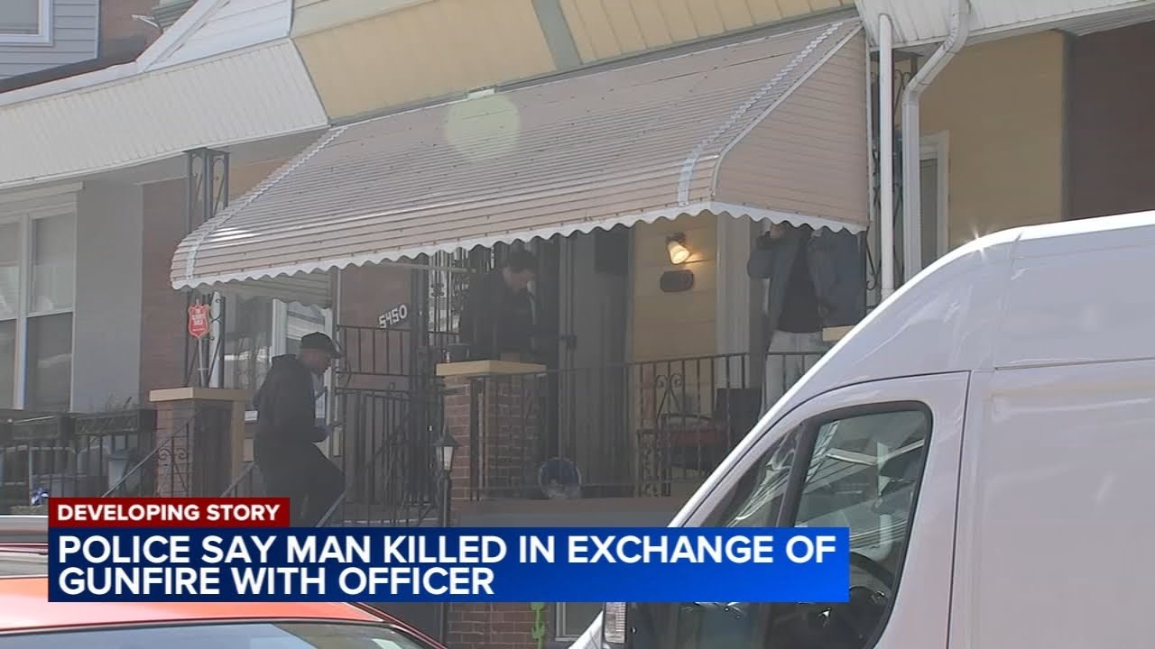Man killed in exchange of gunfire with police officer in West ...
