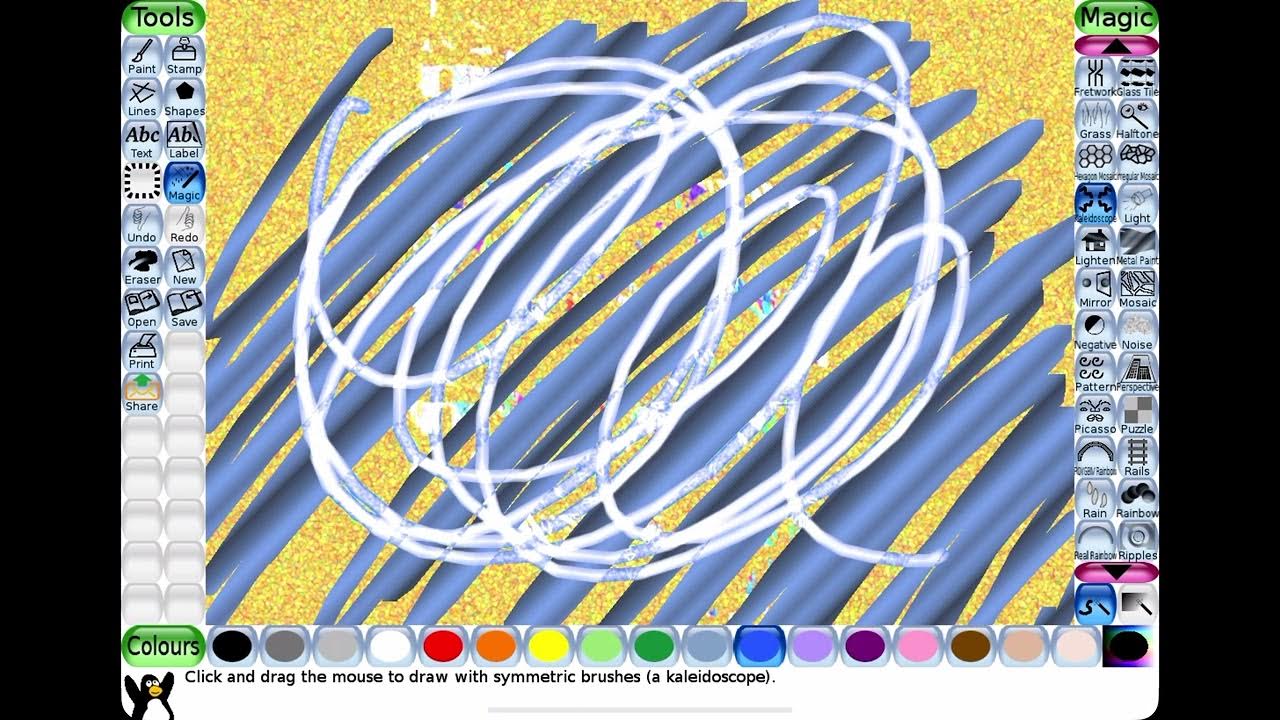 Tux Paint iOS Multi Rendering (From Zoom to Blinds) YouTube