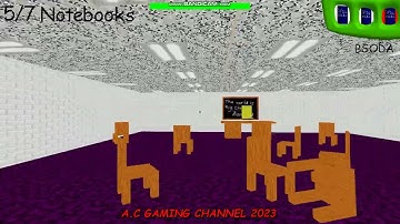 1st Prize and Baldi had enough (Baldi