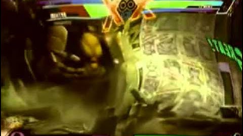 Marvel vs Capcom 3 Xbox 360 Deadpool playthrough edited on Adobe Premiere CS6