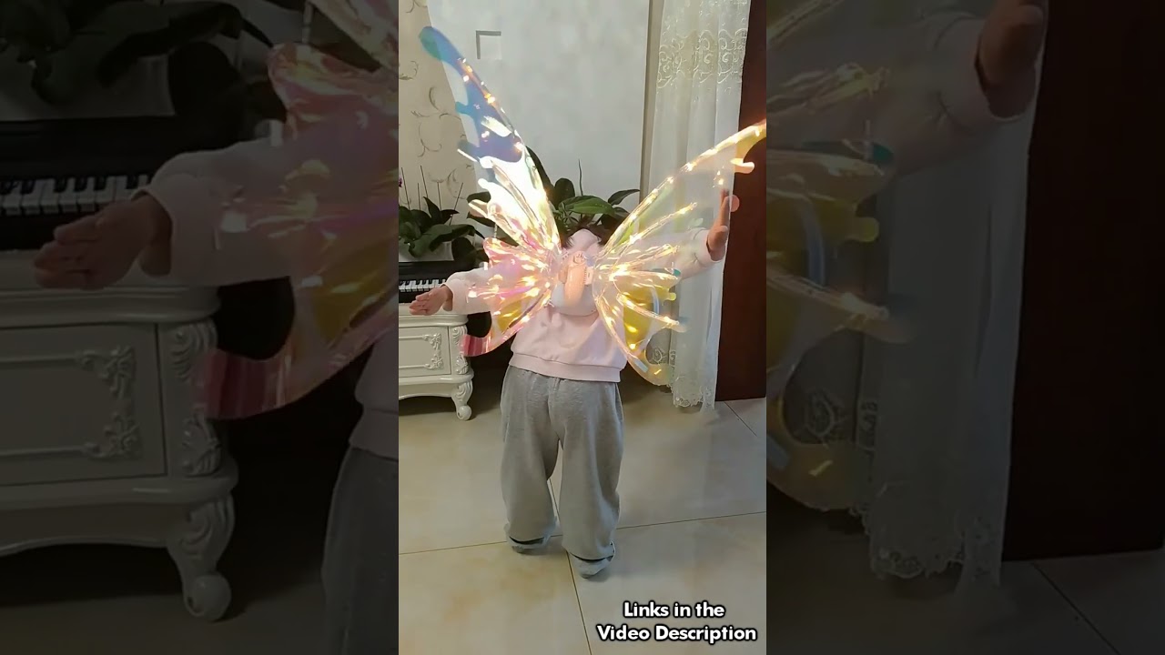 Electric Butterfly Wings | Perfect for Adding a Personal Touch to Your Costume