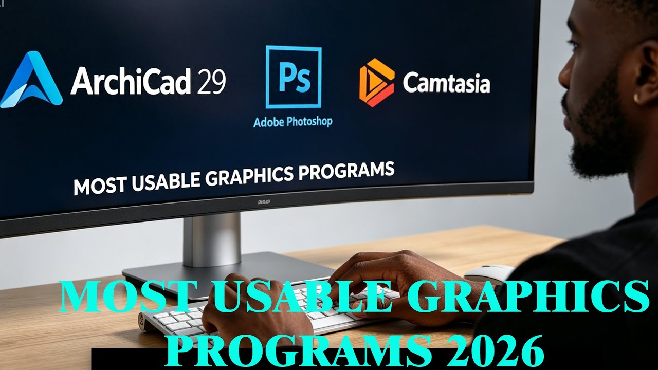 Graphic Arc Program Graphics design programs you need to know|| 2026|| ArchCad|| Adobe ...