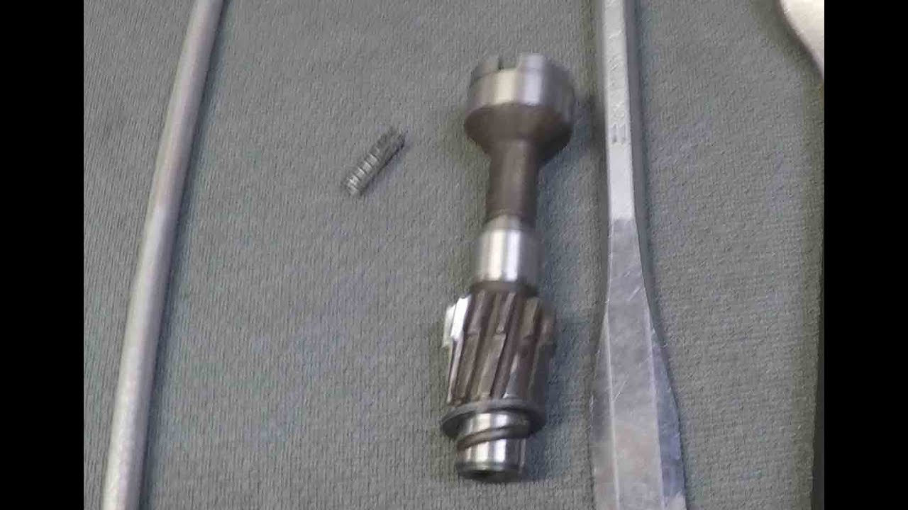 Distributor Drive Shaft install YouTube