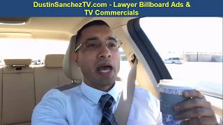 Lawyer Billboard Ads and Television Commercials That Work - DustinSanchezTV.com