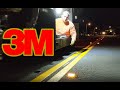 USA - Installing 3M Two-way Yellow White Road Studs Reflector Raised Pavement Markers
