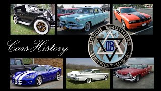 Dodge Cars Evolution [1914-2015]