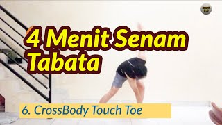 CUKUP TABATA 4 MENIT BAKAR 1000 KALORI