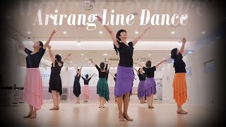 Arirang Line Dance ㅣ아리랑 라인댄스 ㅣBTSㅣ시니어 건강댄스 | 가락종합사회복지관 건강교실 공연작품 Step 2 군무버전