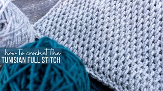Tunisian Full Stitch Full Stitch Tunisian Crochet Tutorial Increase And Decrease