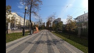 Ekaterinburg morning bike ride timewrap gopro 7