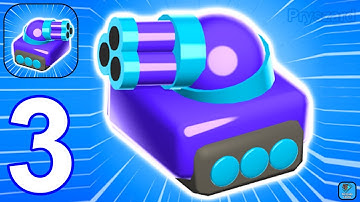 Tanks Merge - Gameplay Walkthrough Part 3 Level 13-17 Tank Max Level (iOS,Android Gameplay)