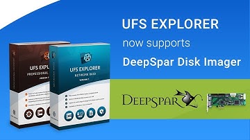 UFS Explorer now works with DeepSpar Disk Imager