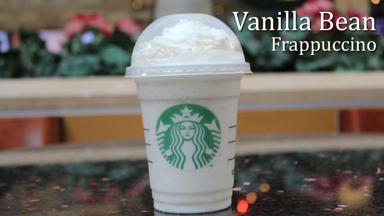 How To Make A STARBUCKS Vanilla Bean Frap YouTube