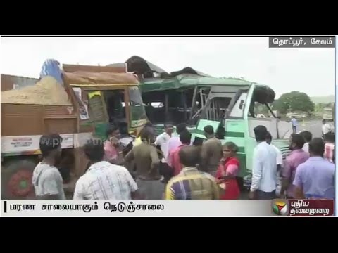 Thoppur-Accident Is Nothing New To The Place. Residents Demand A Bridge At The Accident Spot