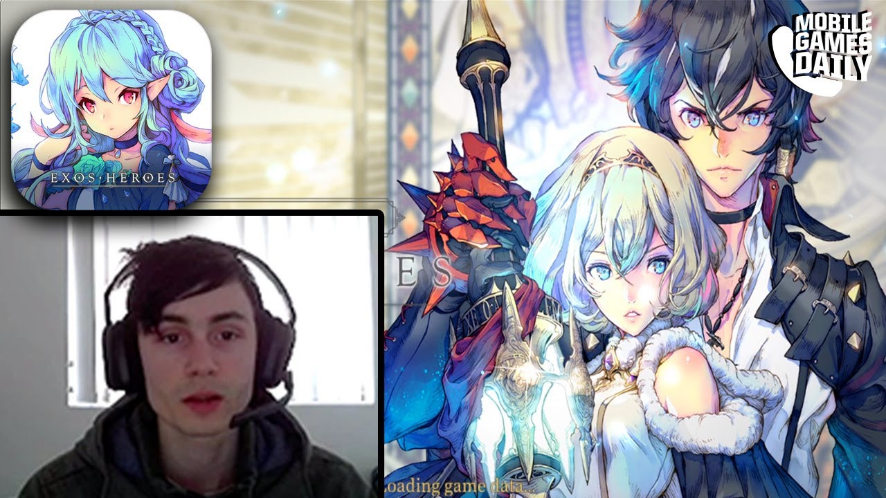 EXOS HEROES - First Look Gameplay - Exos Heroes Gameplay Reroll / Beginner Guide (iOS Android)