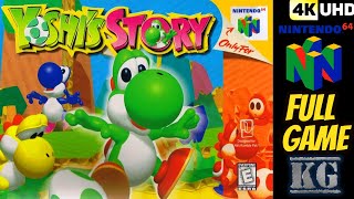 Yoshi's Story [N64] 100% Gameplay Walkthrough FULL GAME [4K60ᶠᵖˢ🔴]