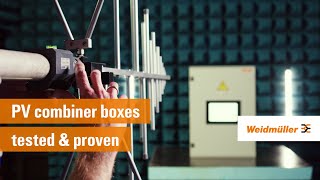 Weidmüller PV combiner boxes – tested & proven
