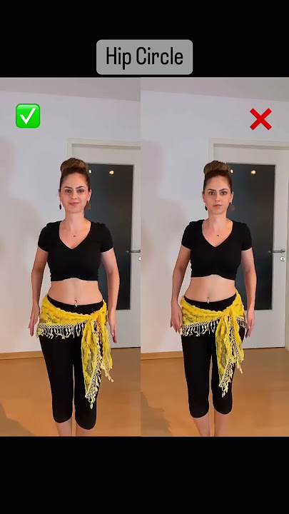 Short Belly Dance Hip Circle / Omi Tutorial by Isabella - الرقص الشرقي #shorts #bellydance