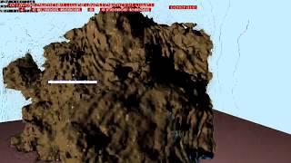 Raymarched terrain WIP - Chunk loading