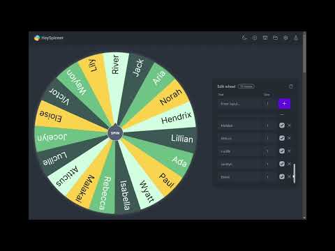 Copying multiple inputs to your HeySpinner spinner wheel