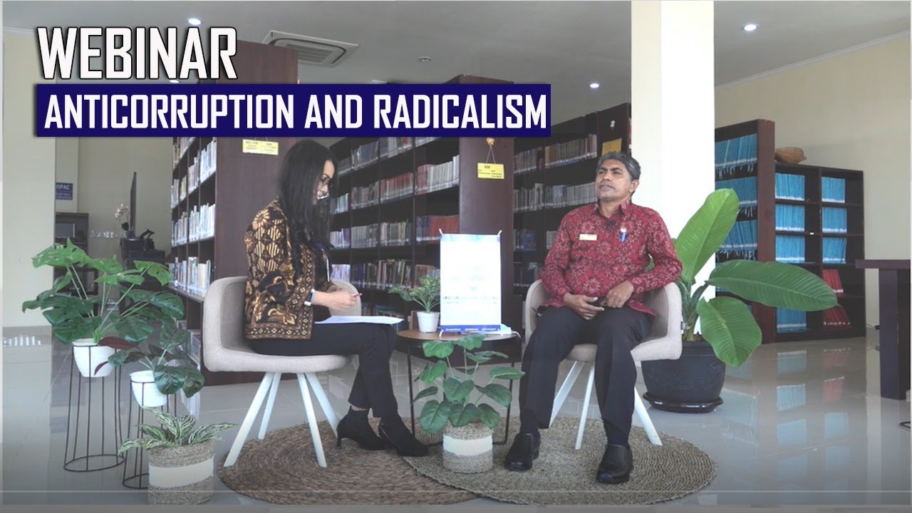 Anticorruption and Radicalism Webinar ISO IPB Internasional & Sekolah Perhotelan Bali