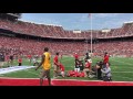 Cardale Jones wins Ohio State's long-throw QB challenge during 2017 spring game