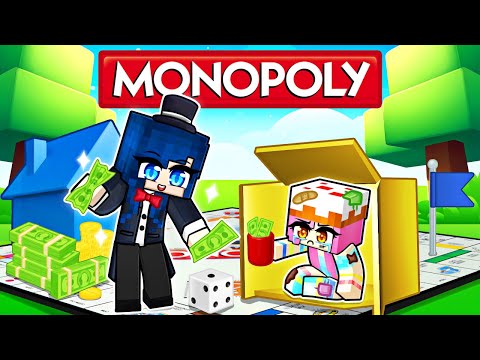 I'm the RICHEST in Minecraft Monopoly!