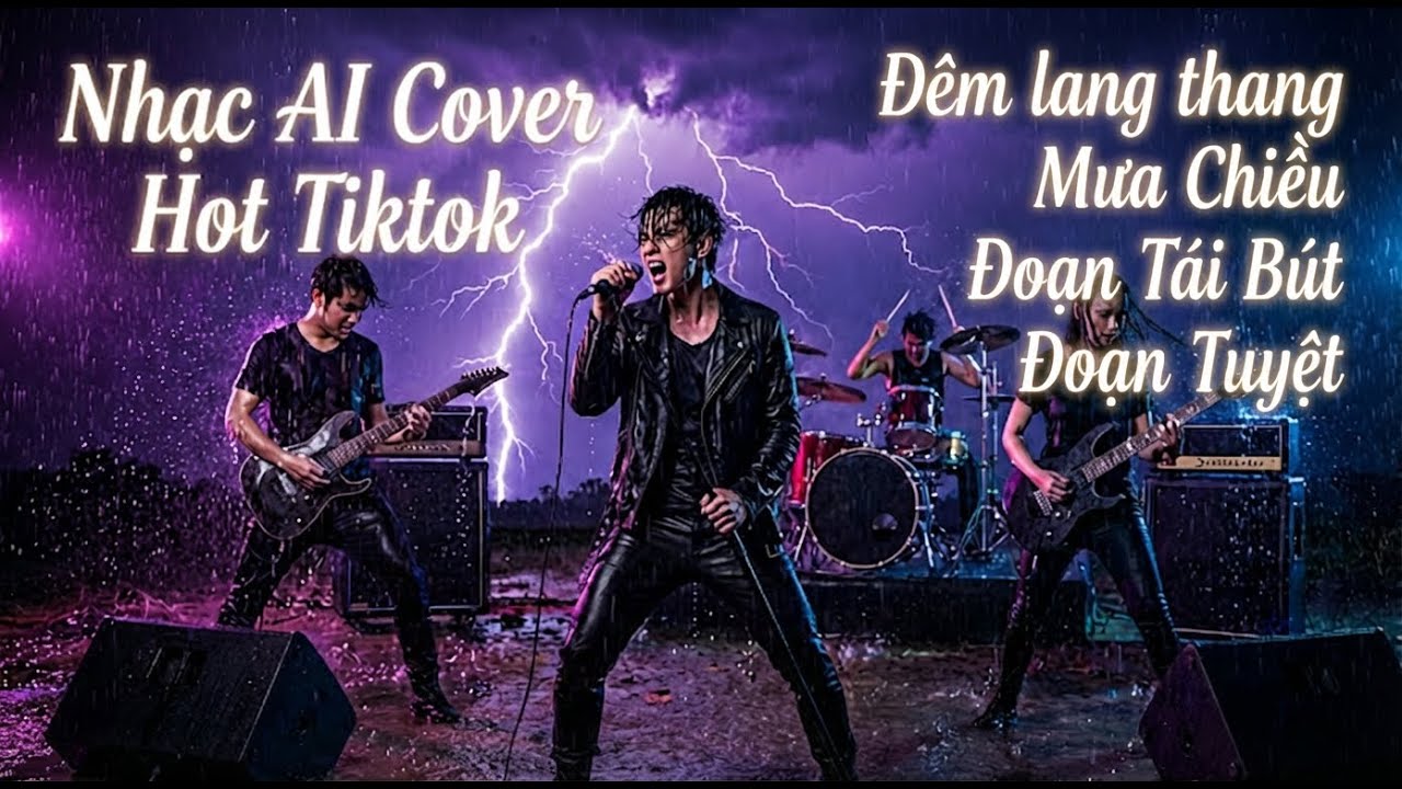 Tuyệt Phẩm Bolero Rock Cover - Đêm Lang Thang - Mưa Chiều - Đoạn Tái Bút - Đoạn Tuyệt