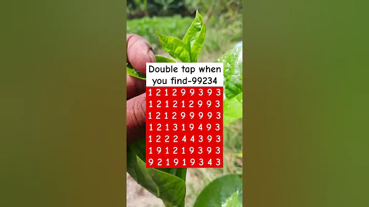 Double tap when you find-99234 #shorts #puzzle #brainteasers