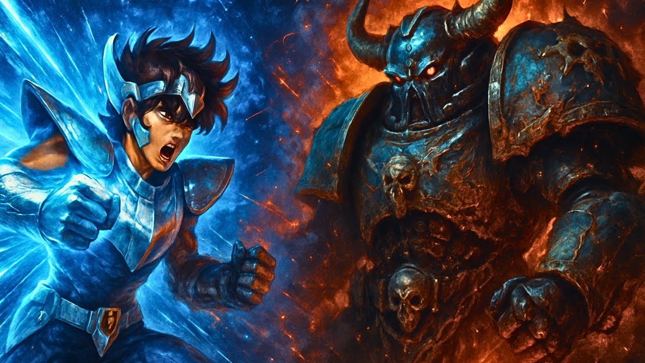 What If Saint Seiya Entered Warhammer 40K?