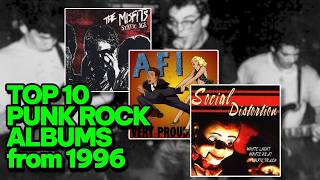 TOP 10 PUNK RECORDS from 1996