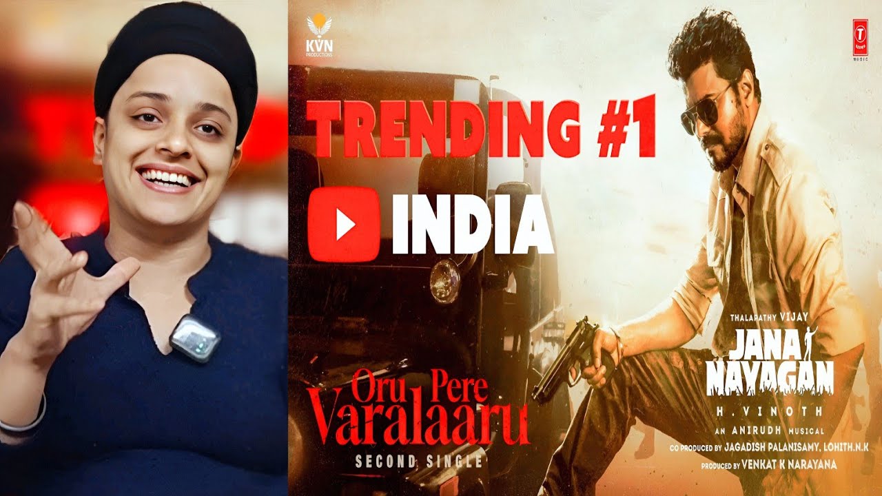 Jana Nayagan – Oru Pere Varalaaru REACTION| Thalapathy Vijay | H Vinoth |Anirudh |KVN |Vishal Mishra