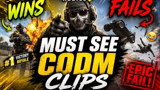 Must See CODM Clips! 😂 Epic Wins & Fails