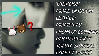 OMG!Taekook More Unseen Leaked Moments From Upcoming Photoshoot Today(New)#jungkook#taehyung#bts