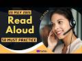PTE Read Aloud - APRIL 2026 - MUST PRACTICE