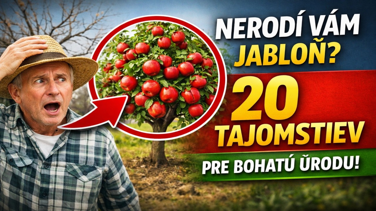 NERODÍ VÁM JABLOŇ? Odhalili sme 20 TAJOMSTIEV pre rekordnú úrodu!