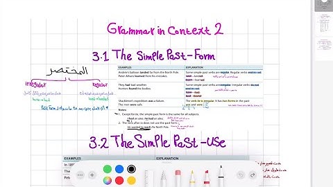 Grammar in context 2 chapter 3
