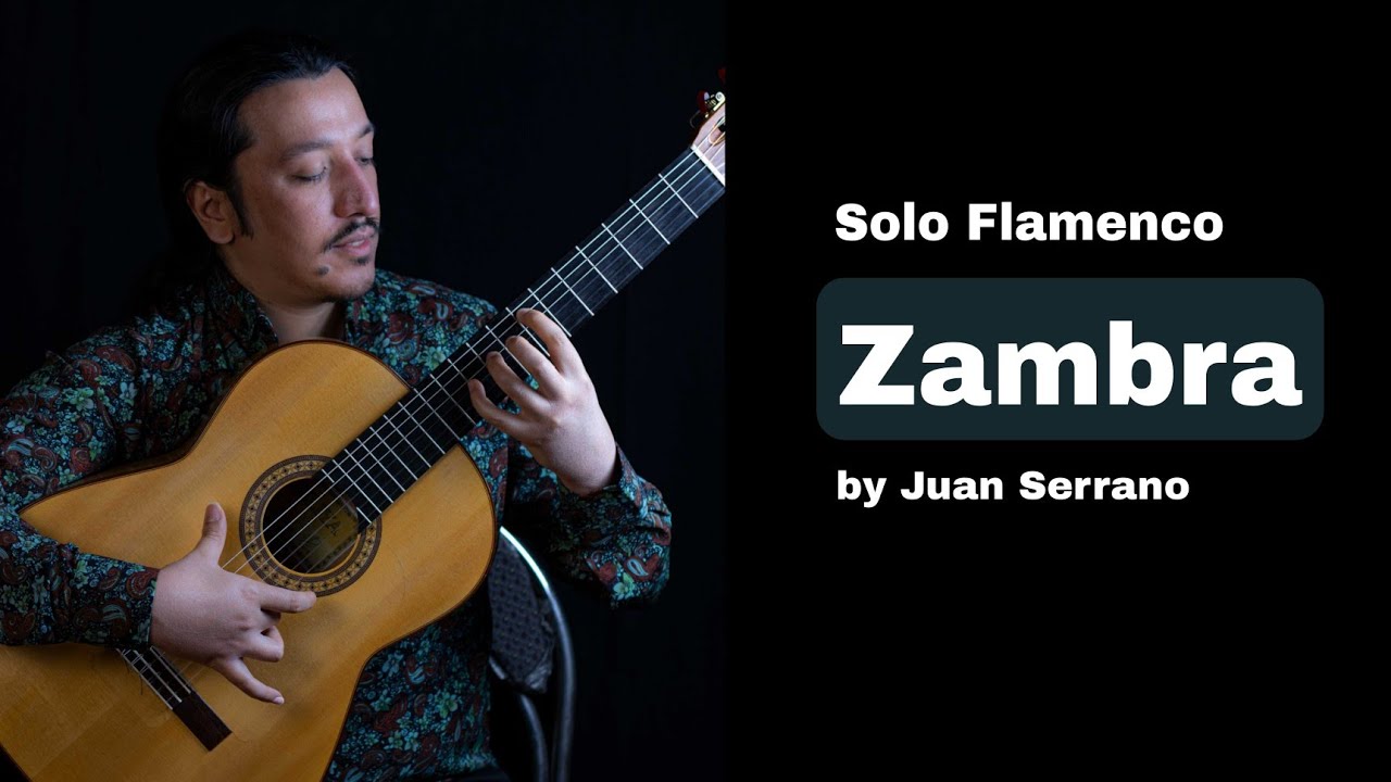 Flamenco guitar solo - Zambra Fantasy from Juan Serrano book #flamenco #traditional #flamenco