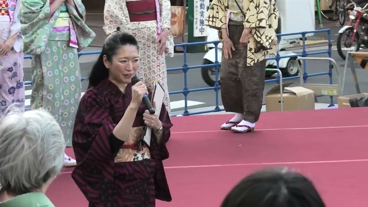 東京音頭　街とつながる戸越公園Party「みんなで踊ろう！盆踊りタイム」８　2026年2月28日　戸越公園駅駅前