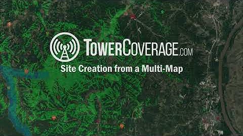 TowerCoverage.com Training Video: Site Creation Multi-Map Tutorial