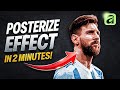 Learn This Posterize Effect in 2 Minutes (Perfect for Posters!) | Affinity V.3 | Quick Poster Idea⚡