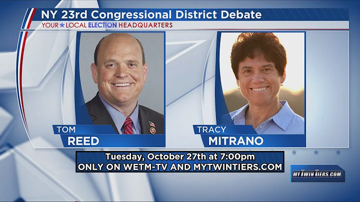 WETM to host 23rd Congressional Debate between Rep...