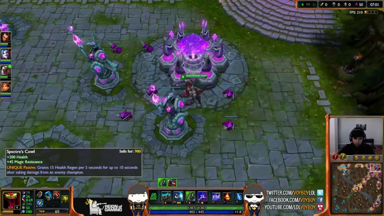 lol patch notes Voyboy Cho'Gath vs Orianna [Diamond 1 Ranked solo queue mid]