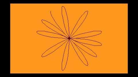 Atari XL Basic: Graphic Rose