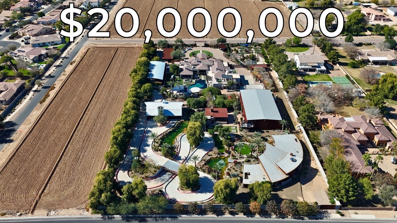 Inside the ULTIMATE $20,000,000 Mega Compound with a GoKart Track & Underground Shooting Range!