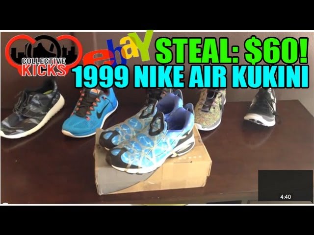 ORIGINAL 1999 NIKE AIR KUKINI FOR $60 