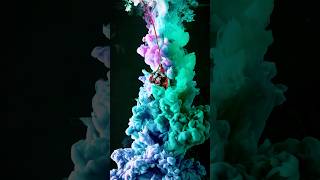 Project Hail Mary art made with underwater paint drops #projecthailmary #ryangosling #art