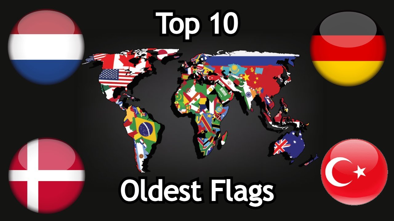 Top 10 Oldest Flags World -