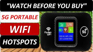 Top 5 Best 5G Portable WiFi Hotspots in 2026 From AliExpress